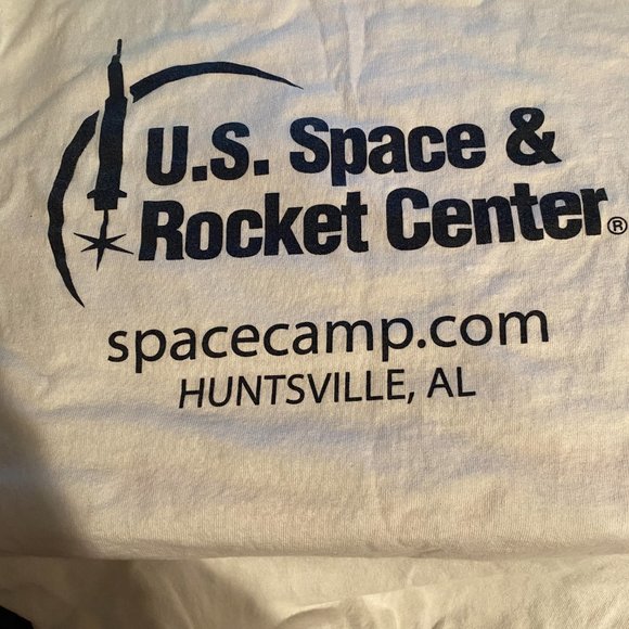 Authentic SPACE CAMP Tee with Astronaut! Small to Medium - Picture 2 of 2